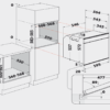 Forno elettrico INOX pirolitico BIK7 CP8VS PT classe A+ originale Bauknecht  - Centoducati